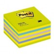 Līmlapiņas 3M Post-it 76x76mm 450lp kubs neona