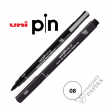 Rapitogrāfs Uni Pin 08 melns