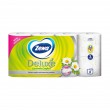 Tualetes papīrs ZEWA Deluxe Camomile Comfort, 8 ruļļi