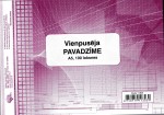 Pavadzīme A5 vienpusēja 100loksnes 