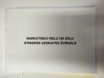 Narkotisko zāļu stingr. uzsk. žurnāls A4 48lp 75/u 