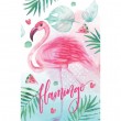 Blociņš A7/48lp. rūtiņu Flamingo 