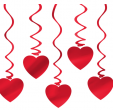 Dekors Sirdis iepak. 5 gab.