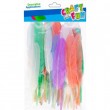 Dekors spalvas krāsainas 8-12 cm iepak.50 gab.