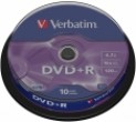 Disks DVD+R 4.7GB Spindle 16X 120min Advanced AZO+