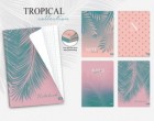 Klade A4/96lp  rūtiņu Tropical 