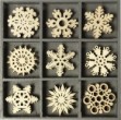 Koka ornamentu komplekts 45 gab. Crystals 1 
