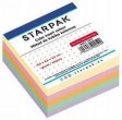 Piezīmju papīrs krāsains, 85x85mm Starpak 