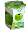 Svece aromātiska stikla glāzē 30h Zaļais ābols  