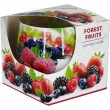 Svece stikla traukā 18h Forest fruit 