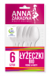 Tējkarotes BIO 9.5cm balta (t/gb svars 2.17kg) 6.gab. 