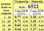 Kopēšana A4 krāsainā no stikla