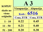 Printēšana A3 m/b