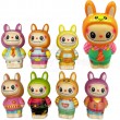 Rotaļlieta - gumijas Labubu 12cm tīklā 