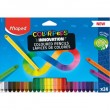 Zīmuļi 24 krāsas Infinity Innovation  Maped 