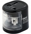 Zīmuļu asināmais automātiskais EAGLE, 8mm un 12mm, ar konteineru, melnā krāsa