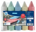 Krīts asfalta XXL 5 krāsas 19.5cm D4.5cm 